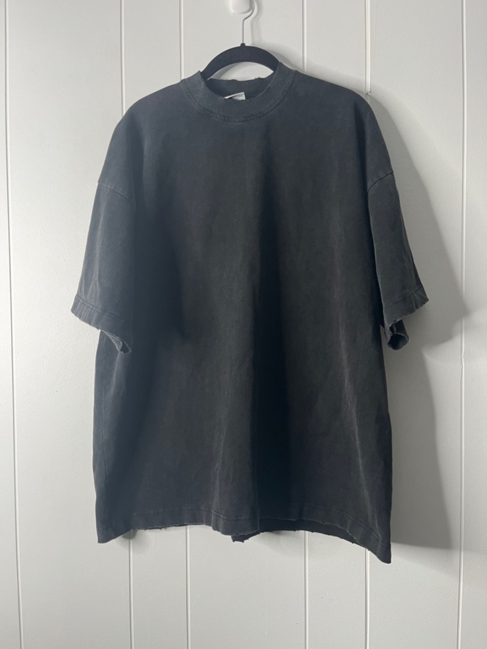 DND. By Ferris The Perfect T – Blank Washed and Distressed T-SHIRT Gray Men's XL